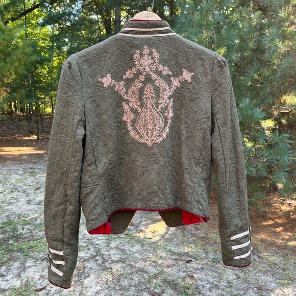 Free People Lauren Military / Band Jacket - Picture 2 of 15